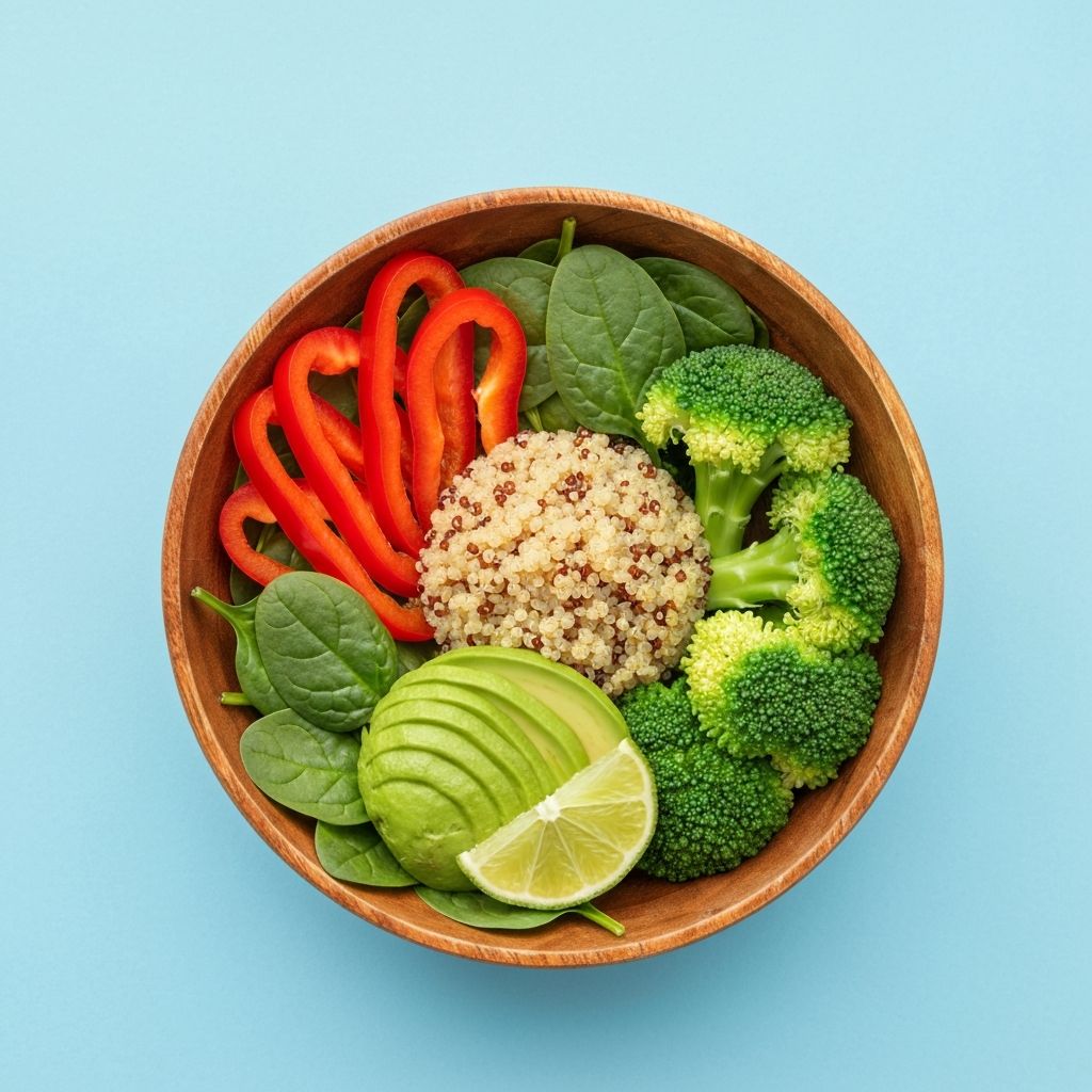 Bunte Gemüseschüssel